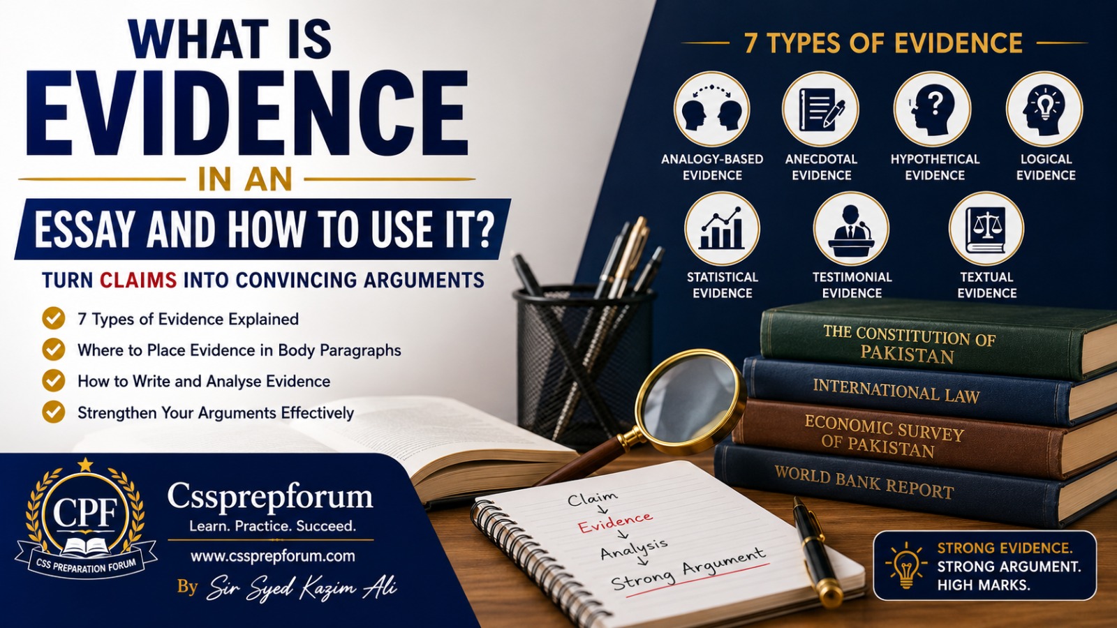 What Is Evidence in an Essay and How to Use It